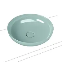 Kaldewei Miena umývadlo na dosku mien 3181 38x38 cm soft touch 909406003679