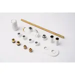 P.M.H. Nova termostatický ventil pre ústredné vykurovanie 6x7 cm biela NOV-R-W