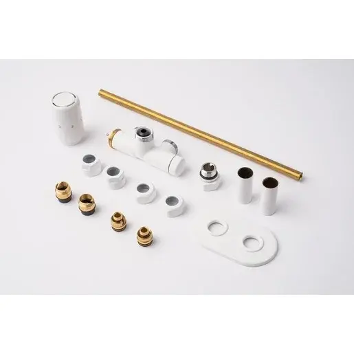 P.M.H. Nova termostatický ventil pre ústredné vykurovanie 6x7 cm biela NOV-R-W