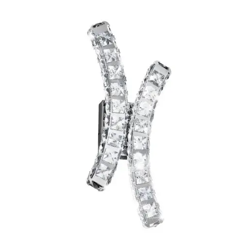 LED nástenné svietidlo Eglo TONERIA chróm 39004