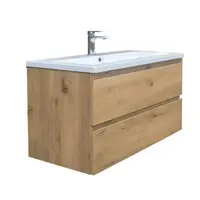 Kúpeľňová skrinka s umývadlom SAT B-Way dub mat BWAY2100OAKU