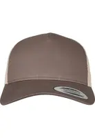 5-panelový retro Trucker 2-Tone Cap brn/khaki
