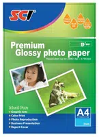 SCI GPP-180 Glossy Inkjet Photo Paper, 180g, A4, 20 listů, lesklý fotopapír