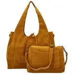 Dámský set kabelek žlutý - Paolo bags Sherika