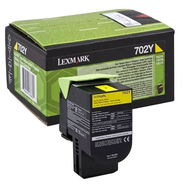 Lexmark 70C2XY0 žlutý (yellow) originální toner
