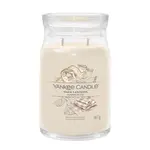 Yankee Candle Aromatická svíčka Signature sklo velké Warm Cashmere 567 g