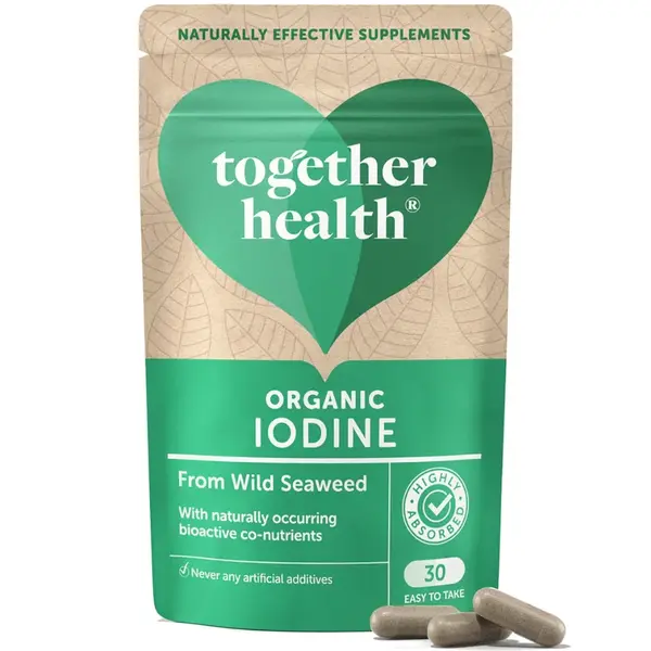 Together Health - Organický jód z morských rias 293 mcg, 30 kapsúl
