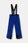 Dětské lyžařské kalhoty EA7 Emporio Armani modrá barva, 7B000115 AF14794