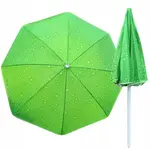 Plážový slnečník ALVO 220 cm - viac farieb Farba: Zelená