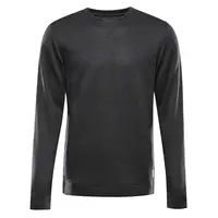 Pánské triko s dlouhým rukávem alpine pro brek tmavě šedá xxl