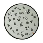 Koberec OYOY The Alphabet Rug O120 cm