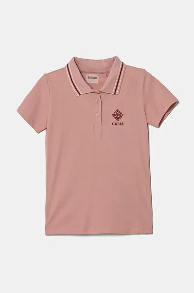 Detské bavlnené tričko Guess