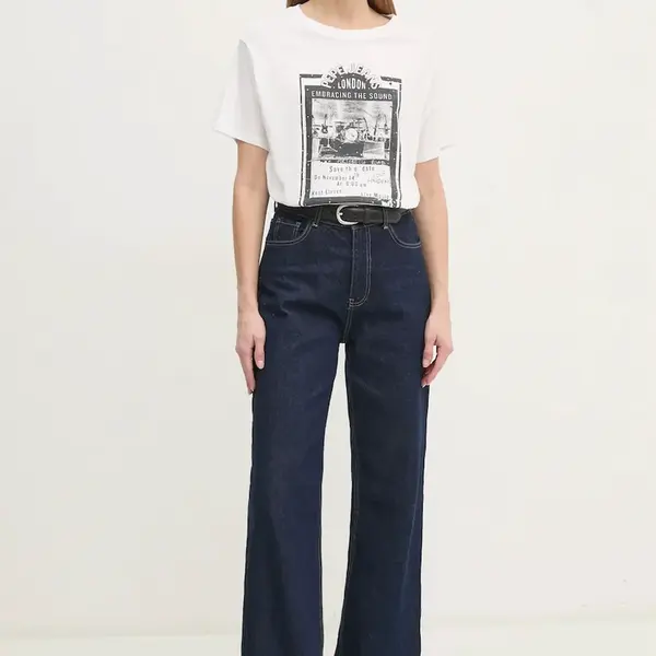 Bavlnené tričko Pepe Jeans LELE