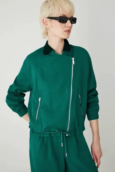 Ľanová bomber bunda Medicine