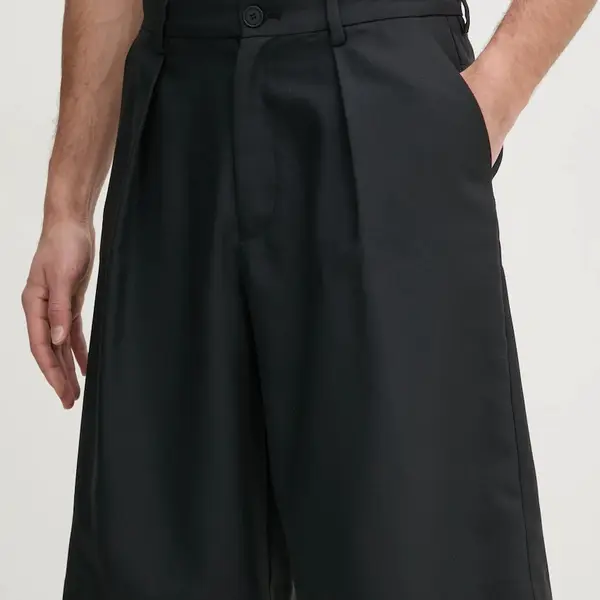 Šortky Versace Jeans Couture pánske, čierna farba, 78GAD118 N0441