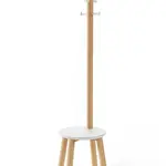 Vešiak na vrchné oblečenie Umbra Pillar Stool and Coat Rack