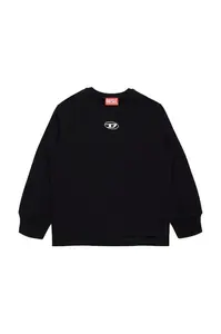 Detská bavlnená mikina Diesel SMACSISOD OVER SWEAT-SHIRT