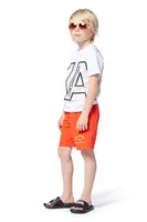 Detské plavkové šortky Karl Lagerfeld oranžová farba, Z30411