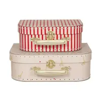 Sada úložných kufrov OYOY Giraffe & Stripe 2-pak