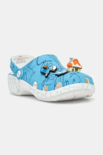 Šľapky Crocs Classic Smurfs Clog