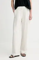 Ľanové nohavice Samsoe Samsoe SATOVE