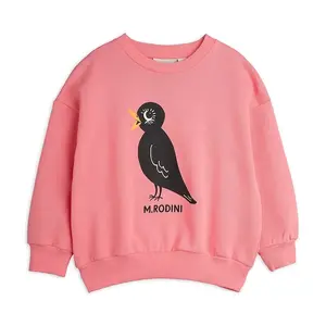 Detská bavlnená mikina Mini Rodini Blackbird