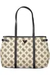 GUESS JEANS WOMEN'S BAG BEIGE