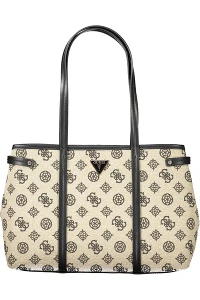 GUESS JEANS WOMEN'S BAG BEIGE