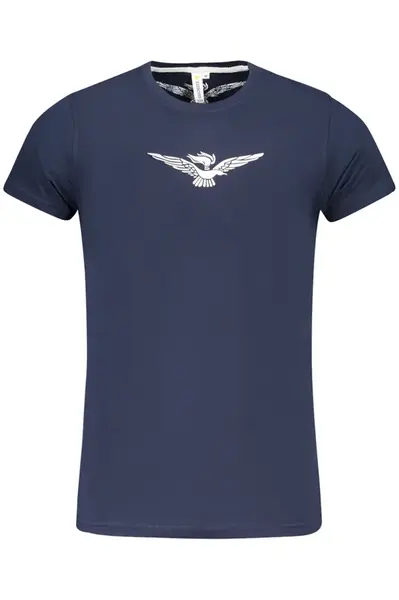 Pánske tričko s krátkym rukávom modré