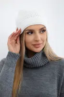 Kesi Dámska čiapka Neli K392 biely