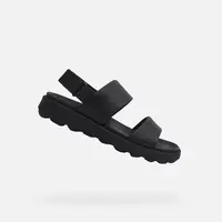 Black men's sandals Geox Spherica EC6 - Men's