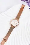Sledujte s veľkým štítom GG Luxe Pink Gold