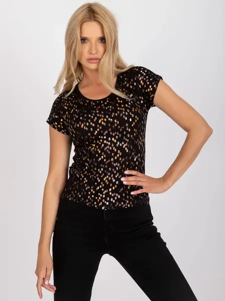 T-shirt-BR-TS-8127-black-gold