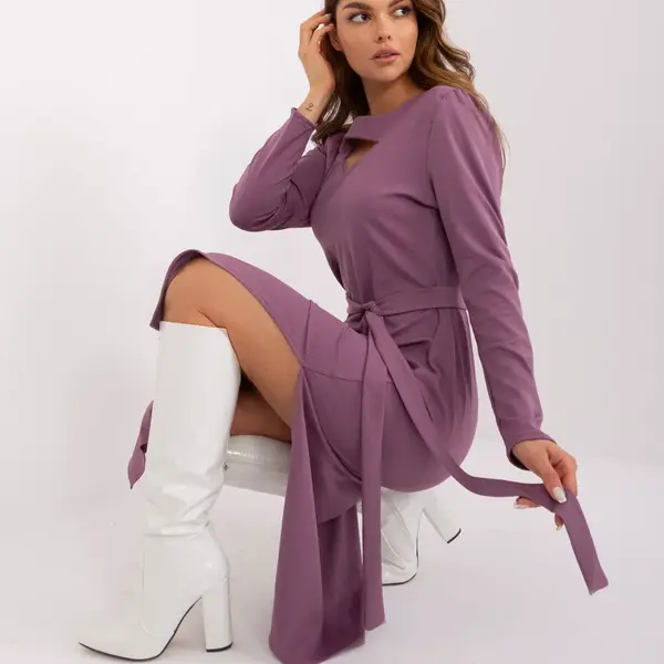 Dress-LK-SK-509447.75P-purple