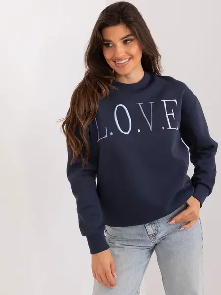 Sweatshirt-D10606BA02565C-navy blue