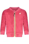 Dievčenská mikina K-WAY na zips ružová