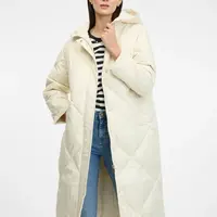 Cream women's quilted down coat ORSAY - Women's
