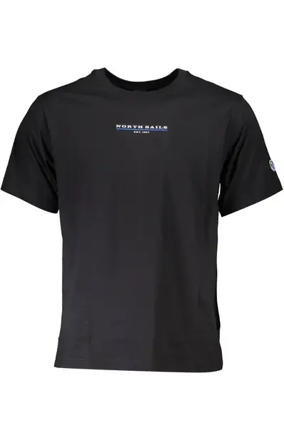 Čierne pánske tričko North Sails s krátkym rukávom