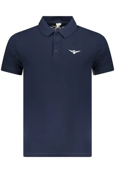 Pánske modré polokošele s krátkym rukávom