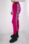 Pants/suit with fuchsia selfie lettering