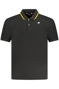 Čierne pánske polo tričko K-WAY