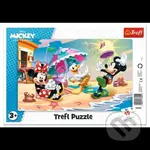 Mickey a Minnie / Zábava na pláži - puzzle z kategorie 15 - 60 dílků