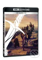 Hobit filmová trilogie - prodloužená a kinová verze Ultra HD Blu-ray - film z kategorie Akční a dobrodružné