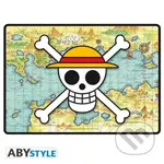 ONE PIECE Herná podložka - Lebka s mapou