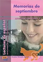 Lecturas graduadas Intermedio - Memorias de septiembre - Libro - kniha z kategorie Jazykové učebnice a slovníky