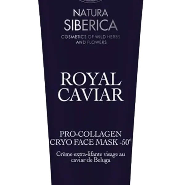 NATURA SIBERICA Royal Caviar Pro-kolagenová kryo maska na obličej -50° 75 ml