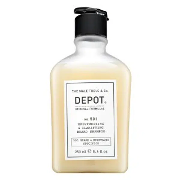 Depot čistiaci šampón No. 501 Moisturizing & Clarifying Beard Shampoo 250 ml