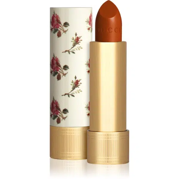 Gucci Gucci Beauty Rouge à Lèvres Voile lesklý rúž odtieň 307 Louise Orange 3.5 g