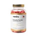 VENIRA Beauty bomb hair nail skin gummies lesné plody 60 ks