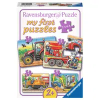 Ravensburger Puzzle moje prvé Stroje 20 dielikov